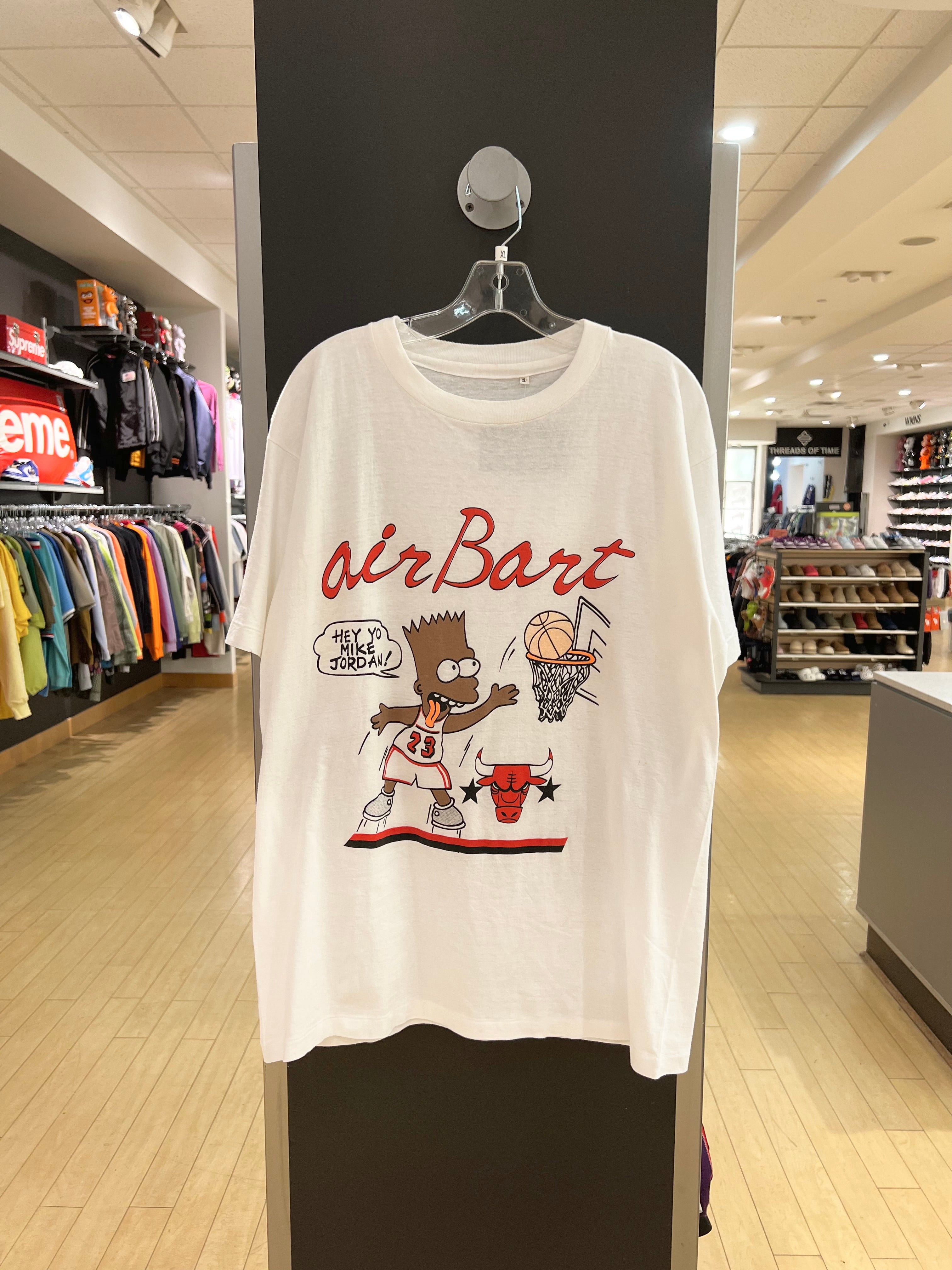 90s Bootleg Air Bart Simpsons Tee XL