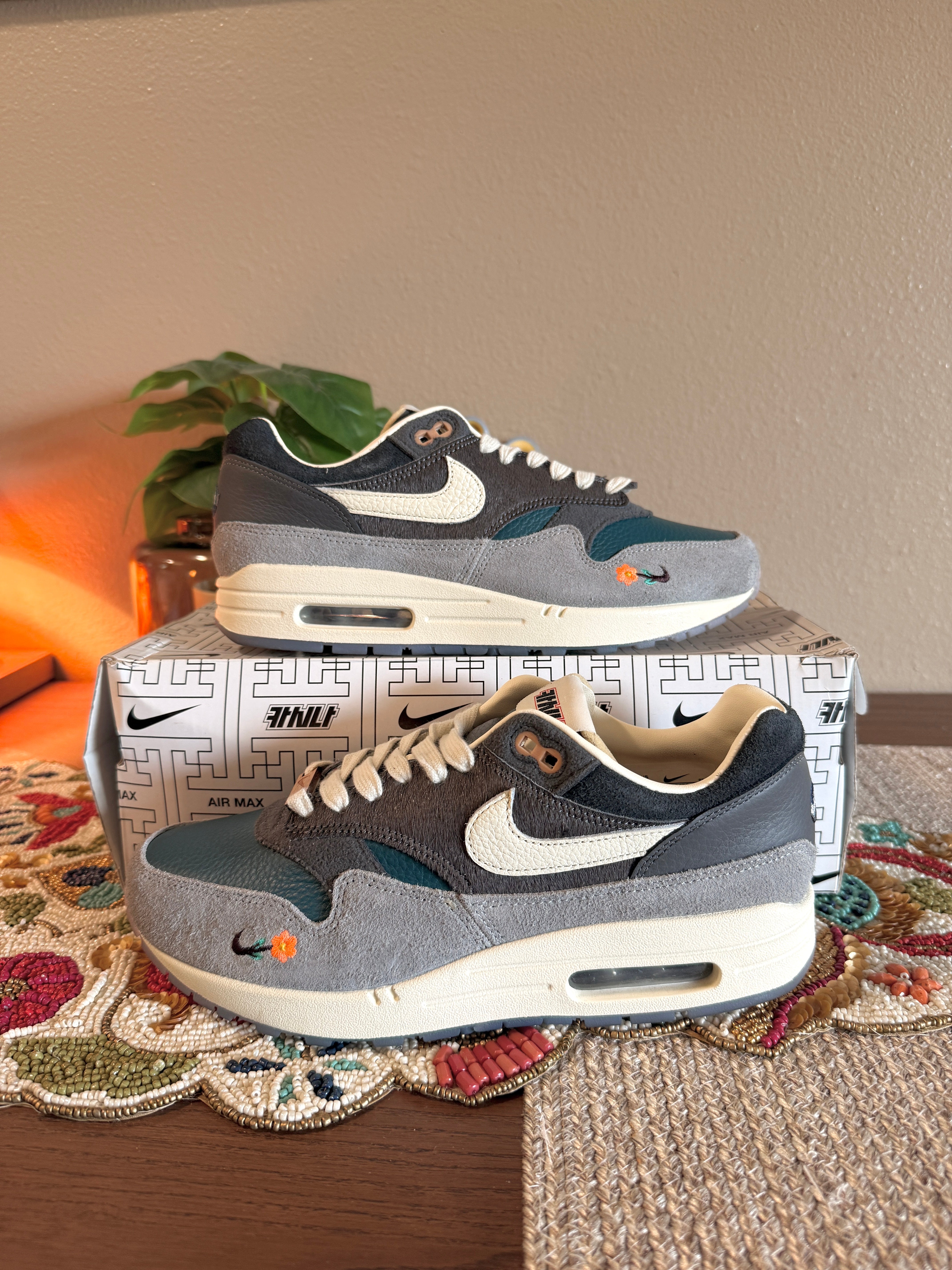 Nike Air Max 1 Kasina Wong-Ang Grey Size 8 USED
