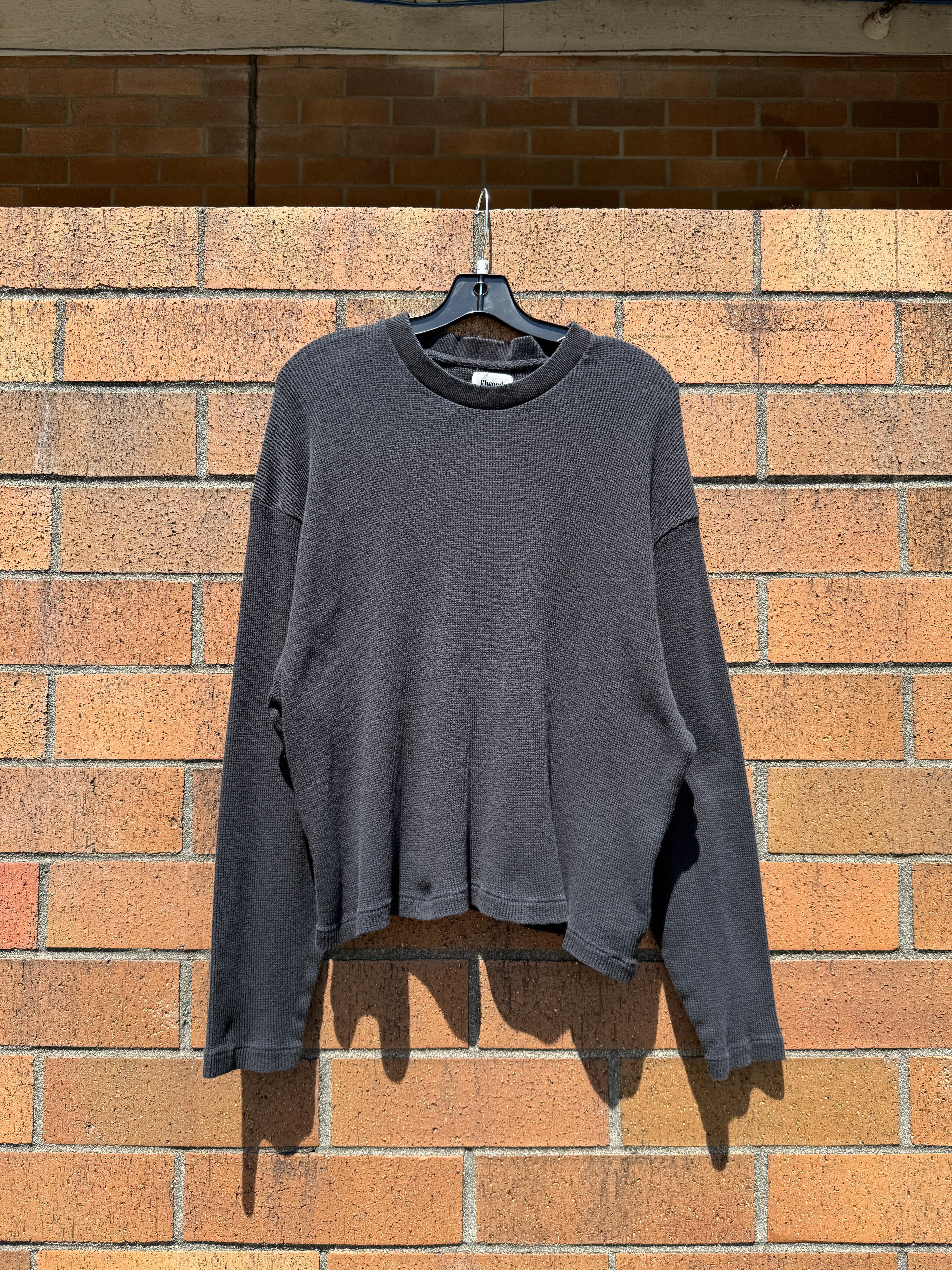 Elwood Black Thermal Shirt Size XL