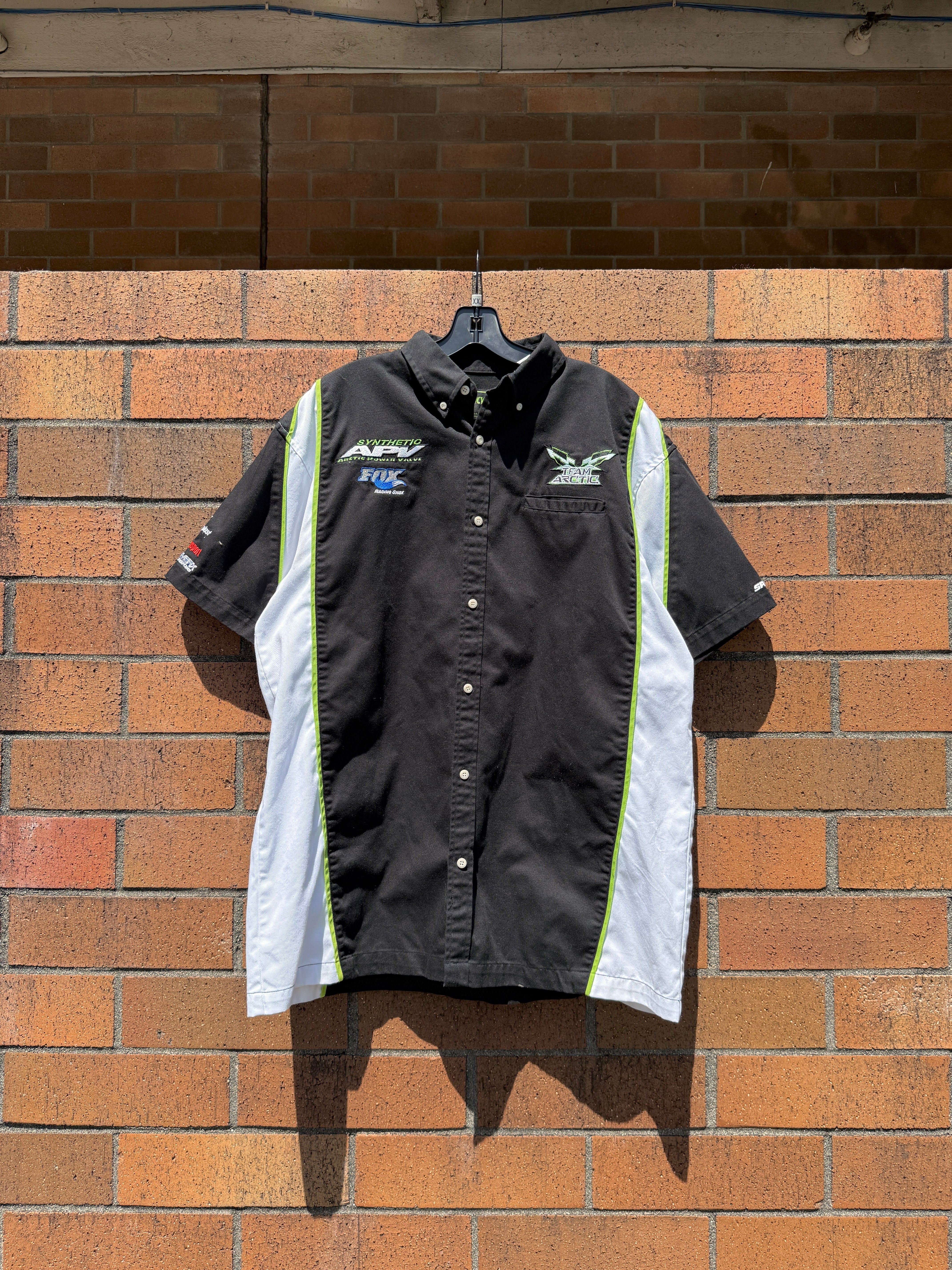 Y2K Arctic Cat Racing Team Mechanic Shirt Size L