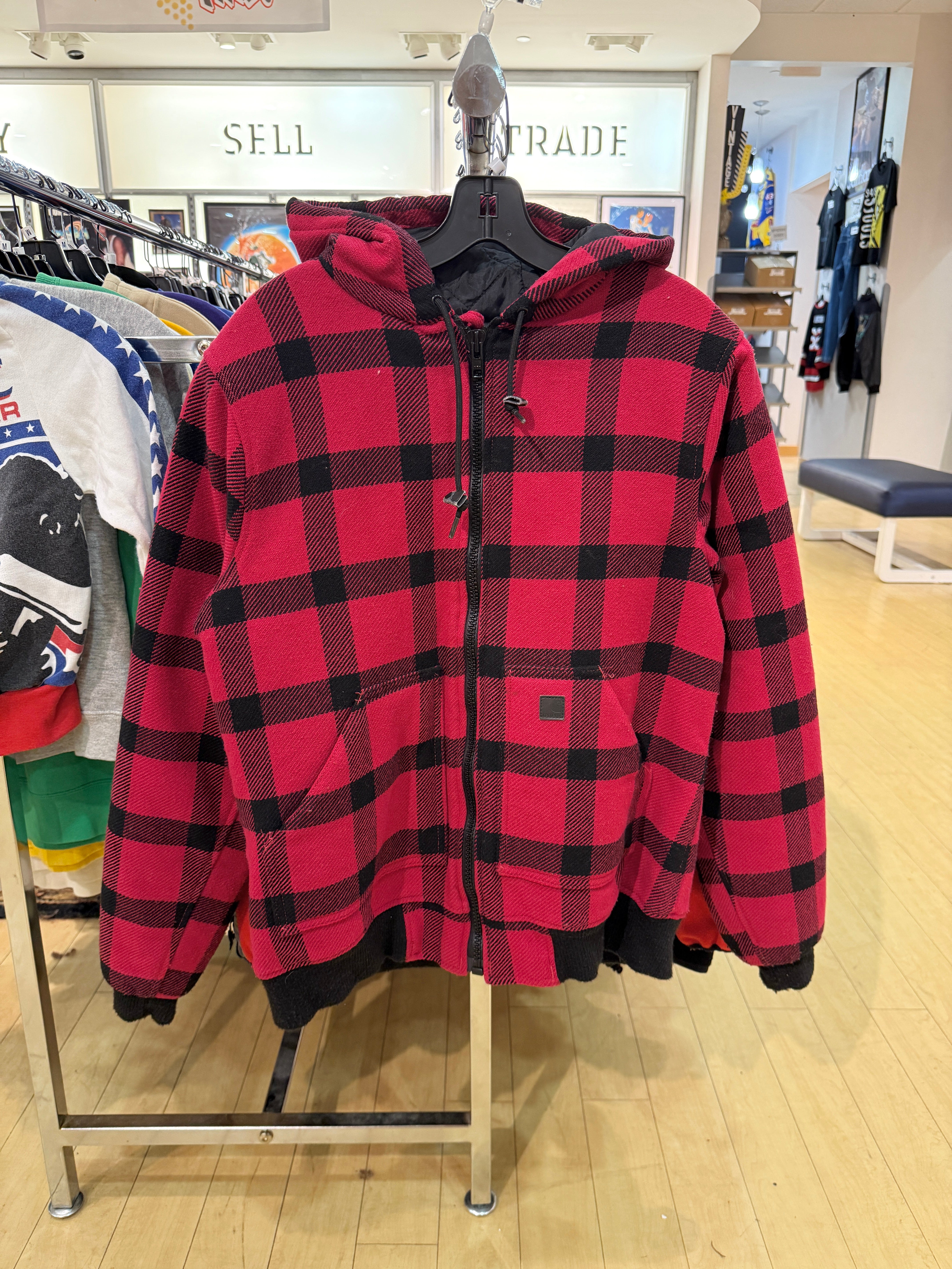 Women's 2011 Carhartt Camden Buffalo Plaid Jacket Sz L