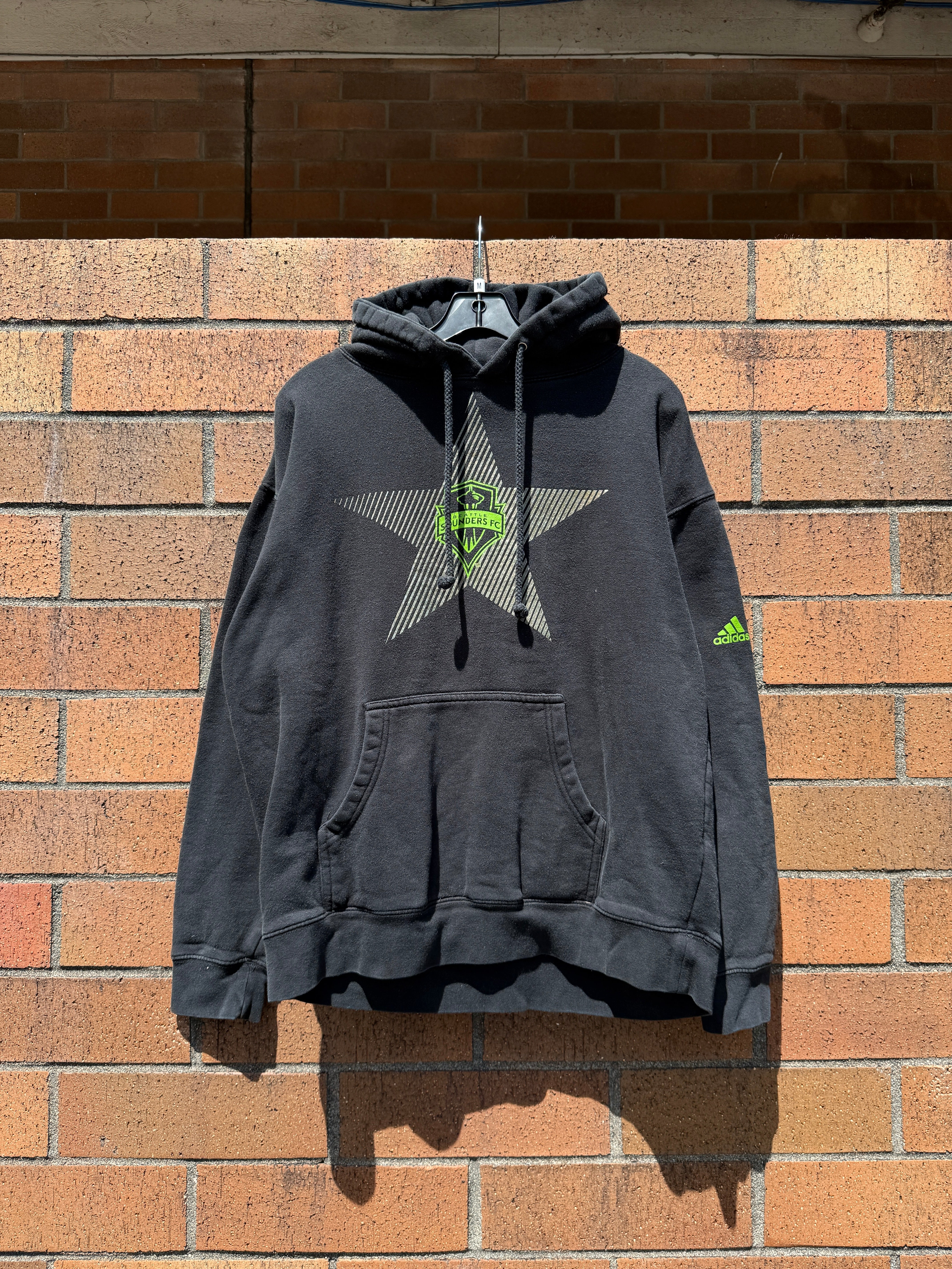 2010s Adidas Seattle Sounders MLS Cup Hoodie Size M