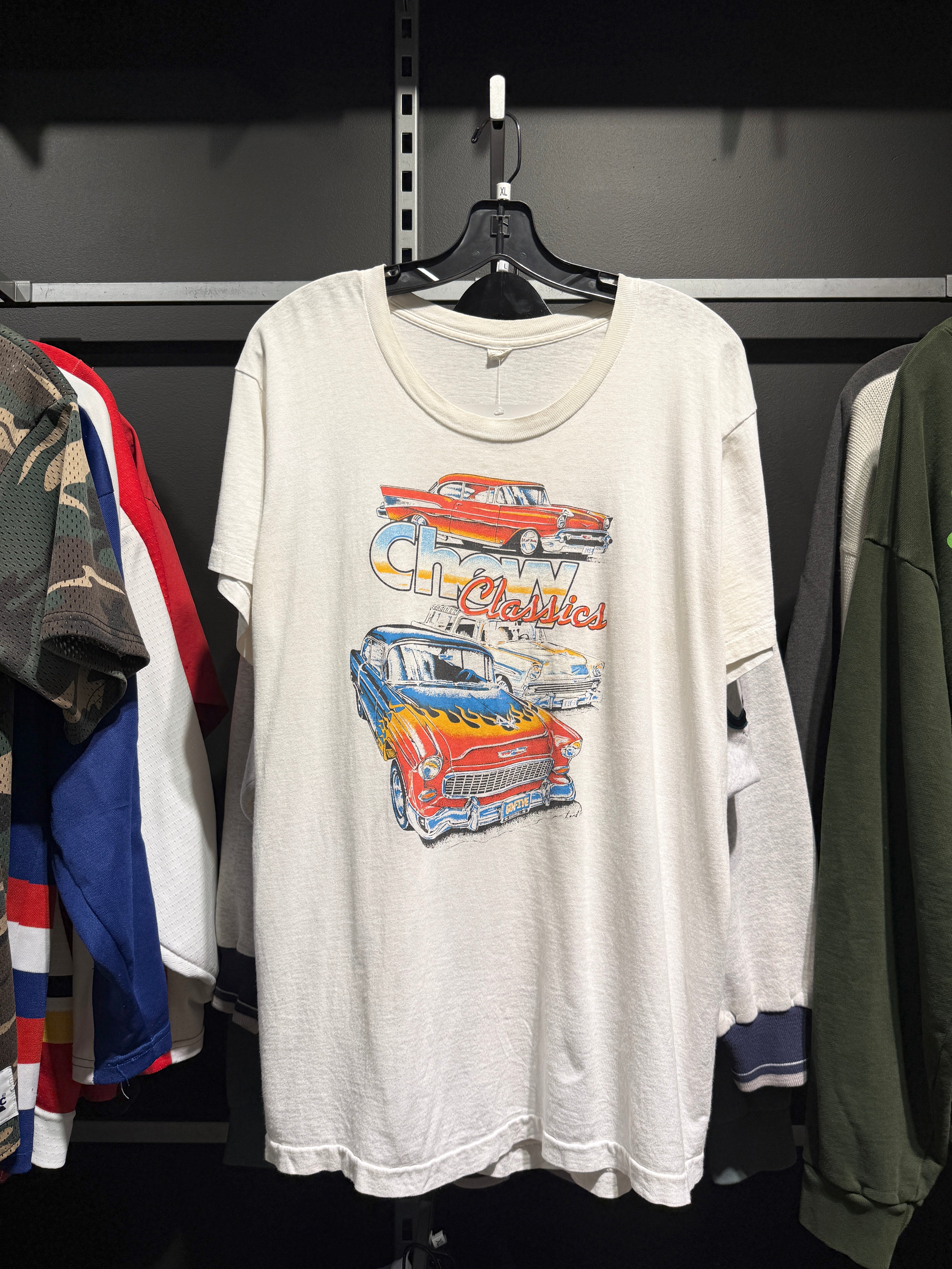 80s Chevy Classics Hot Rod Car Tee Sz XL