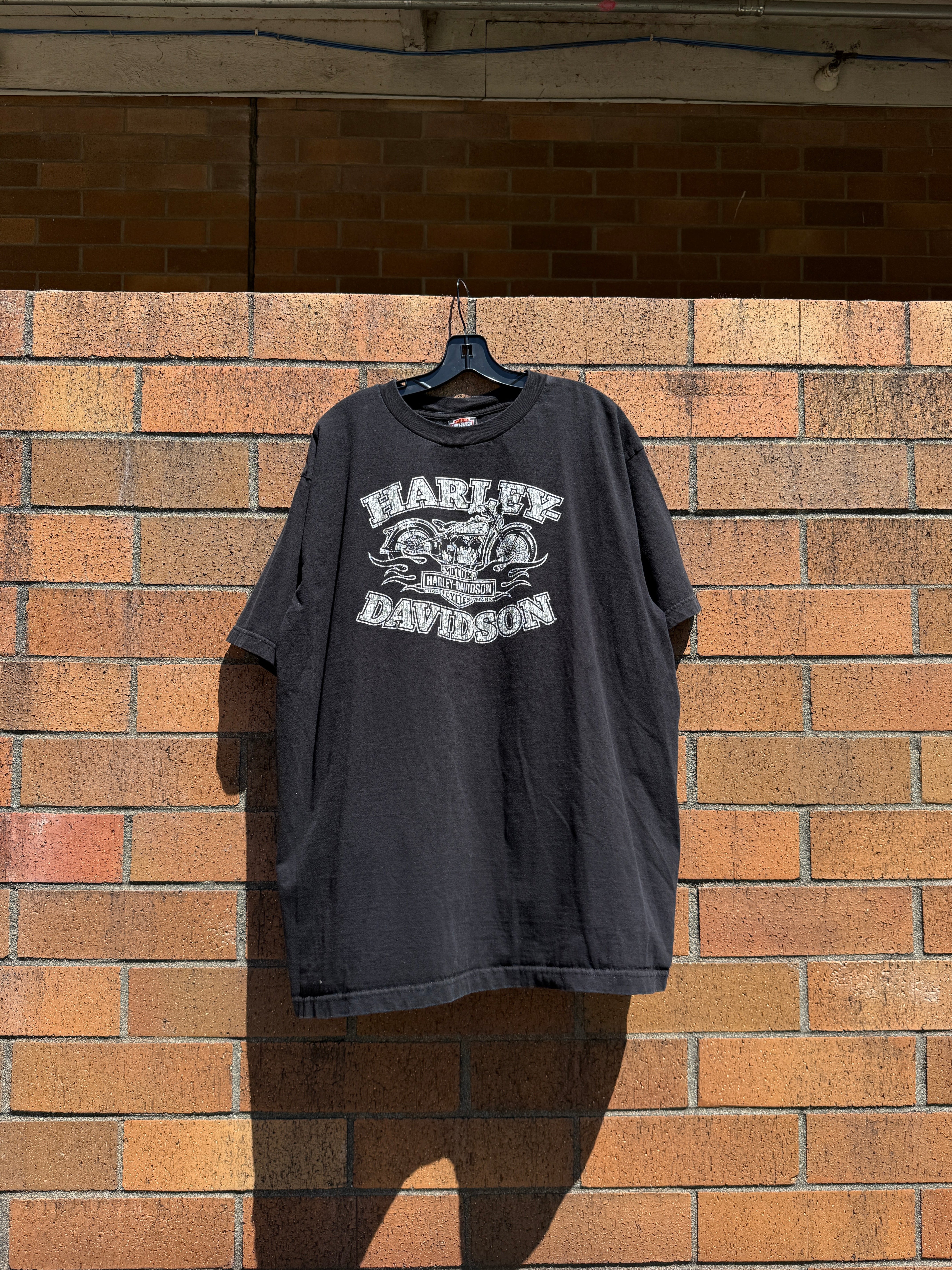 2007 Harley Davidson Olympia Classic Black Tee Size XXL