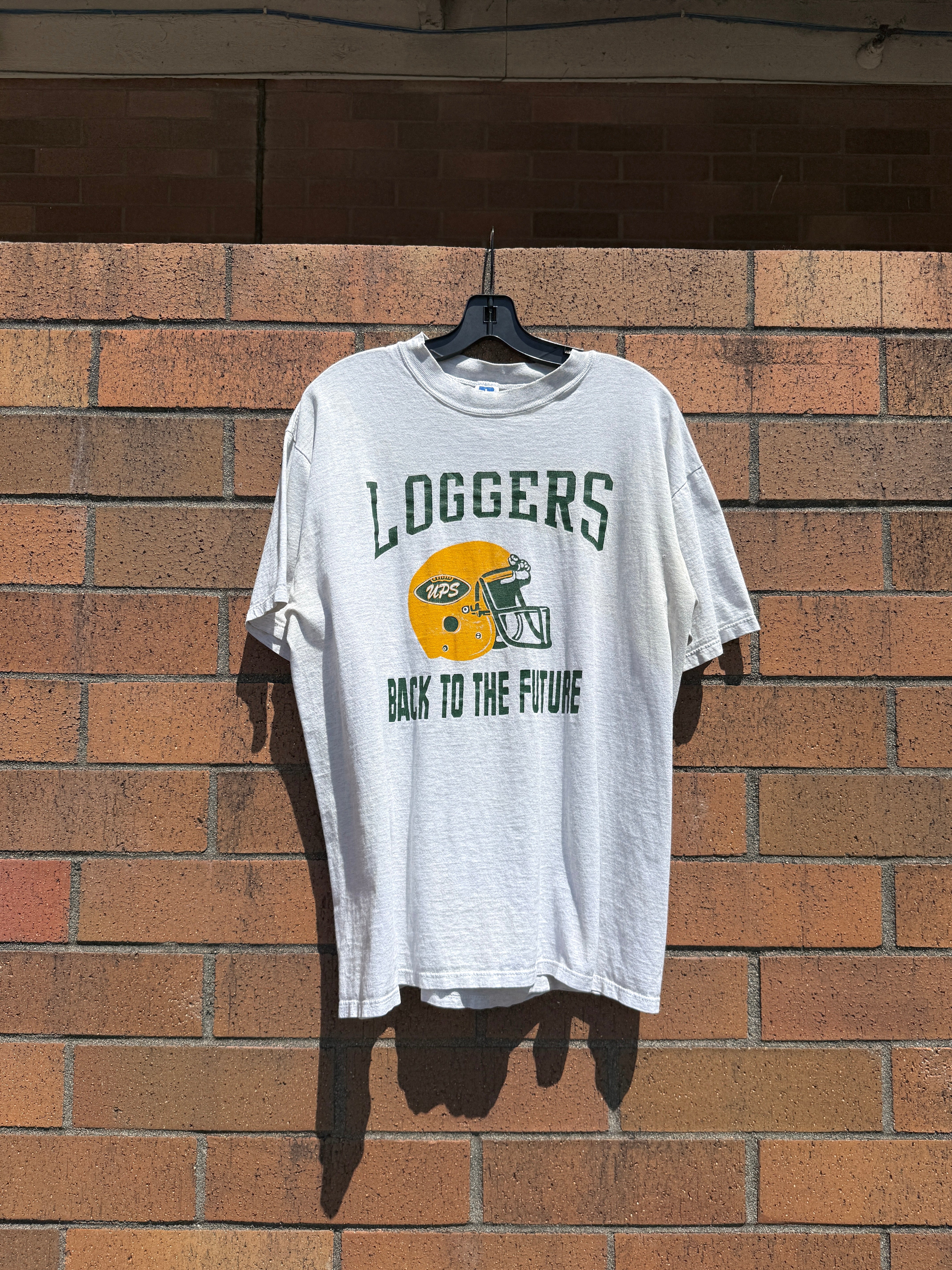 90s University of Puget Sound Loggers Tee Size XL