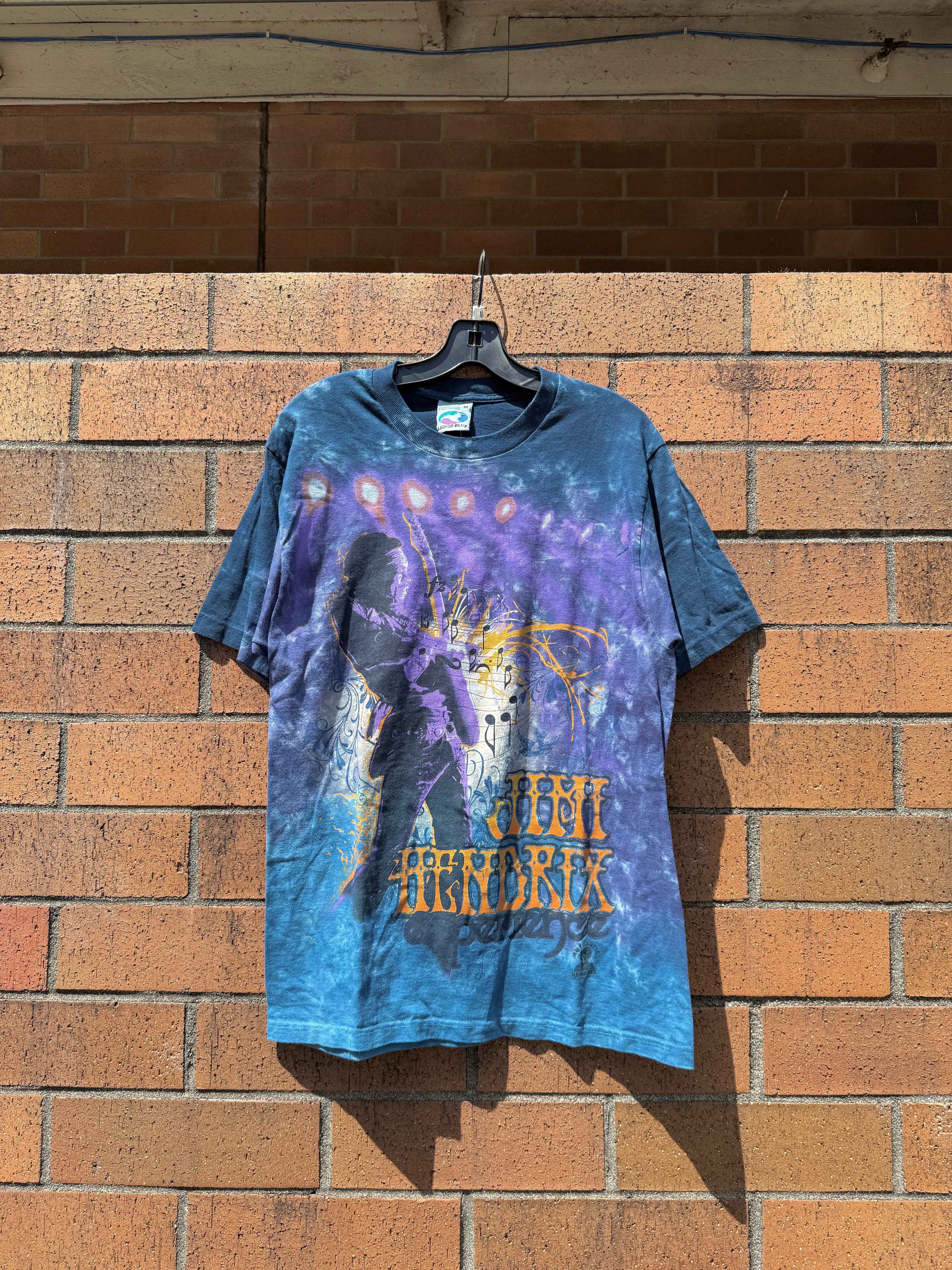 2006 Liquid Blue Jimi Hendrix Experience Tie Dye Tee Size M