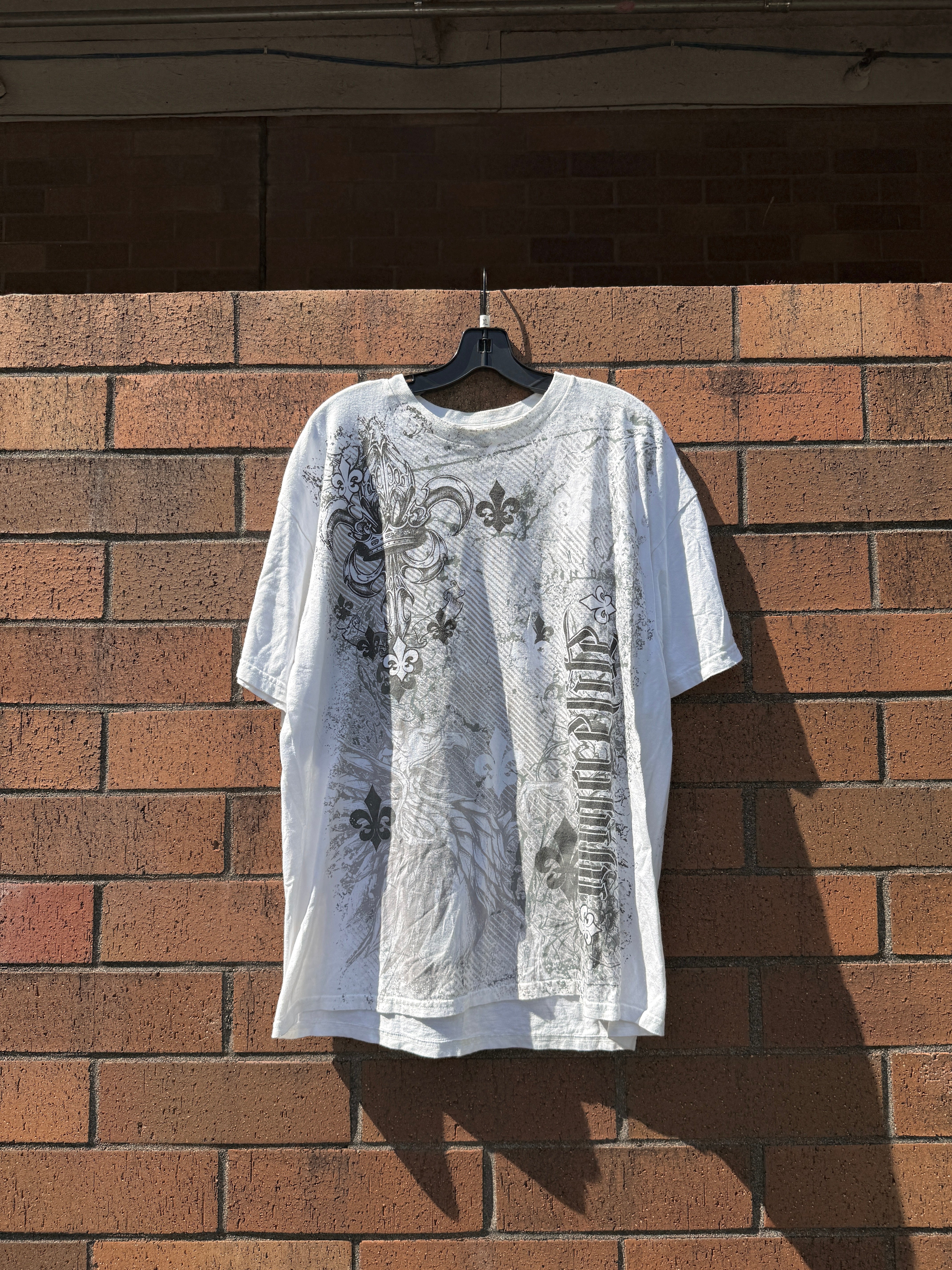 Y2K MMA Elite Fleur De Lis Tee Size XL