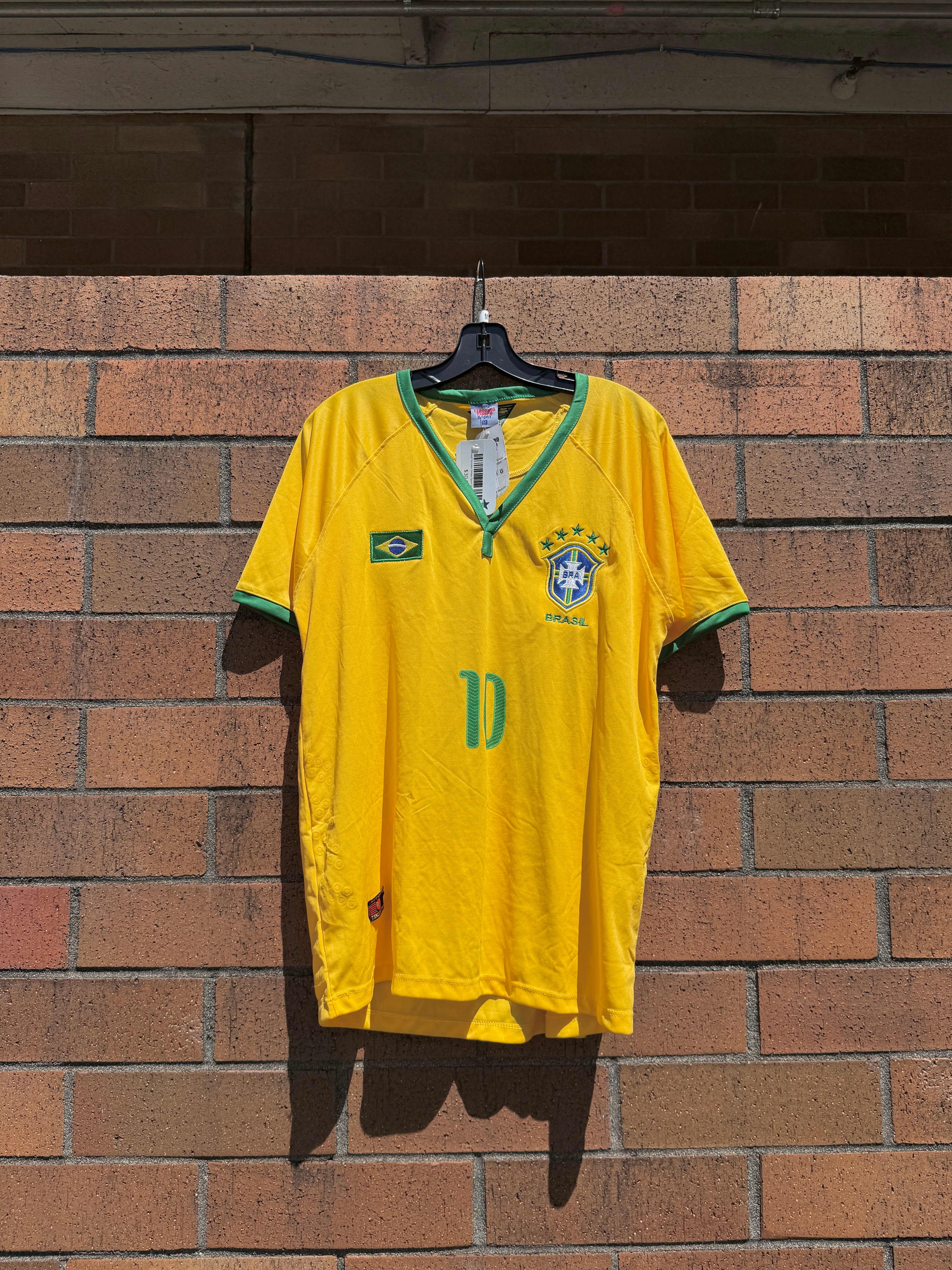 Y2K Brazil Terceiro Tempo Sport Soccer Jersey Size M