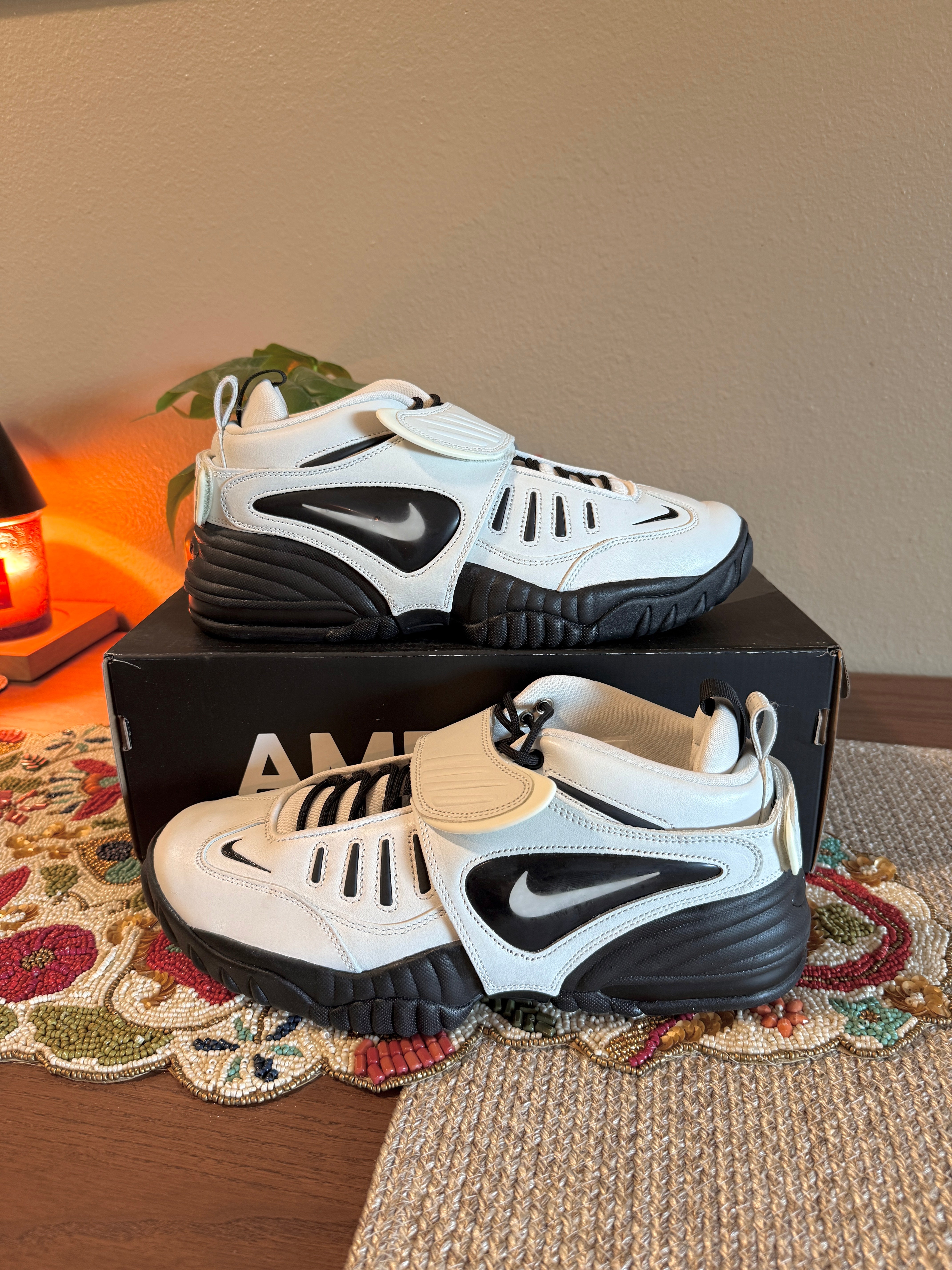 Nike Air Adjust Force AMBUSH Summit White Black Size 11.5