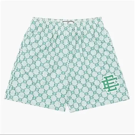 Eric Emanuel Green GuccEE Shorts SZ M