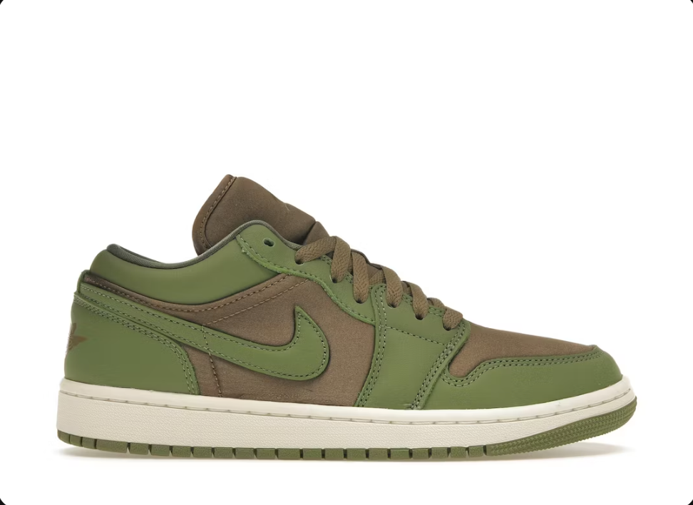 Jordan 1 Low SE Brown Kelp Sky J (Women's) Size 5.5 (NO BOX LID)