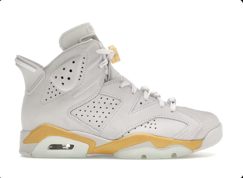 Jordan 6 Retro Craft Paris Olympics Pearl (Women's) Size 7.5 (NO BOX LID)
