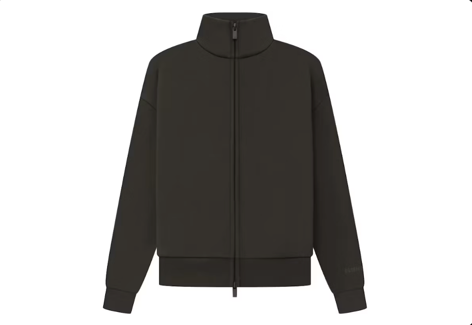 Fear of God Essentials Full-Zip Jacket Off Black Sz M