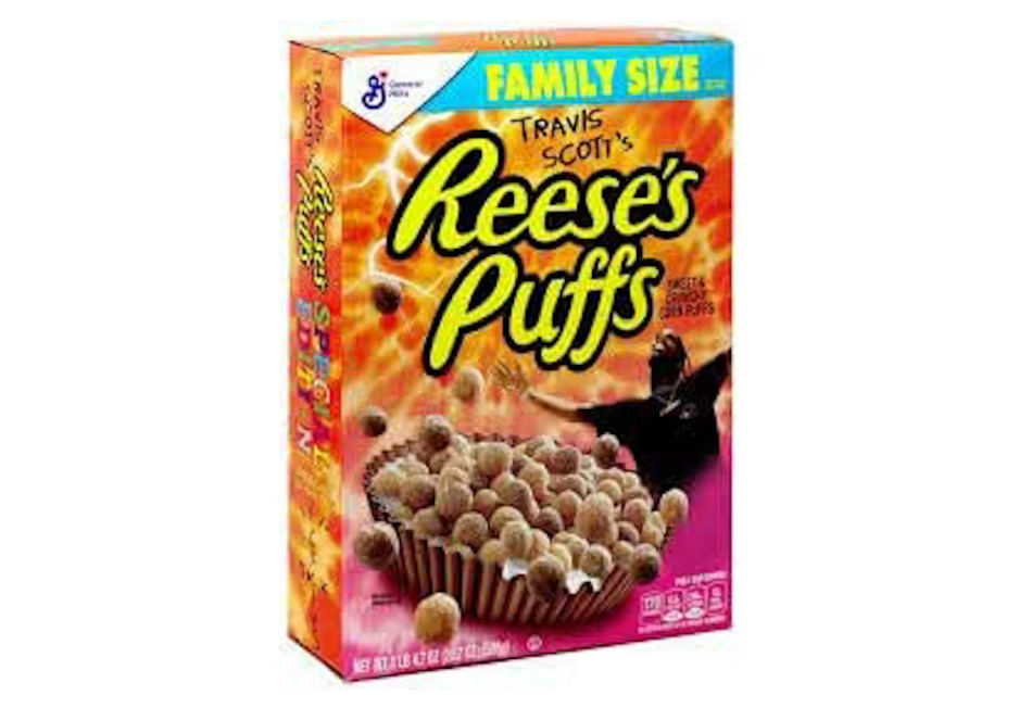 Travis Scott x Reese's Puffs Cereal Family Size (Not Fit For Human Consumption)