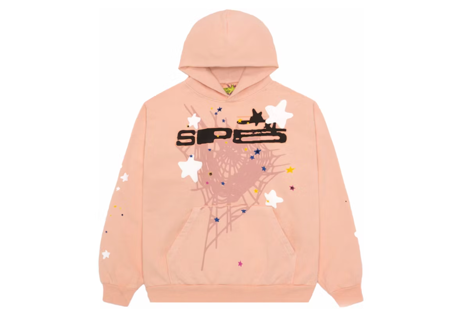 Sp5der SP5 Hoodie Bellini Sz Small