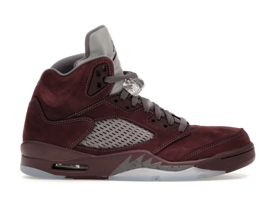 Jordan 5 Retro Burgundy (2023) SZ 9 MISSING LID