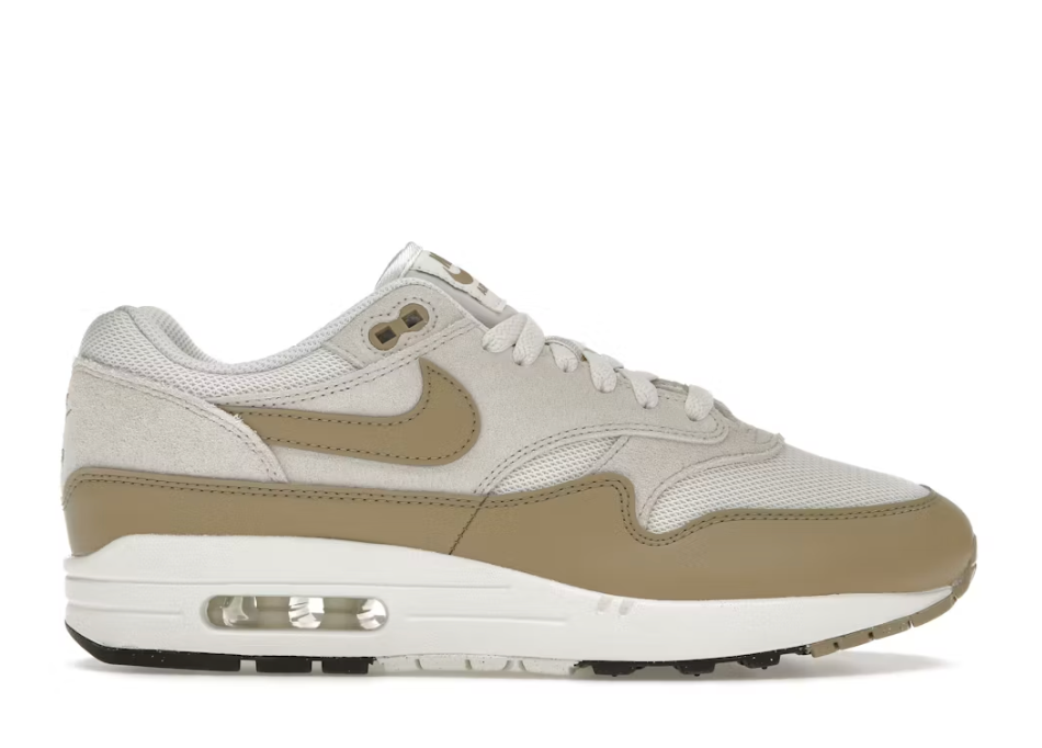 Nike Air Max 1 Essential Phantom Khaki SZ 9 MISSING LID