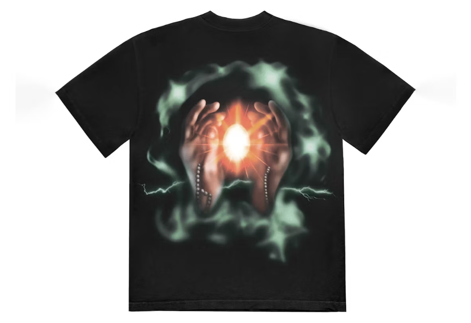 Travis Scott Utopia C5 Tee Black Sz L