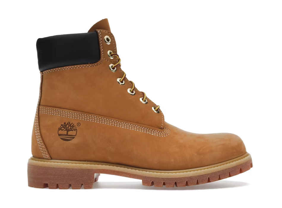 Timberland 6 inch Premium Waterproof Boot Wheat Sz 9 (USED)