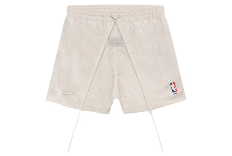 2020 Nike x Fear Of God Cream Basketball Shorts (USED) Sz L