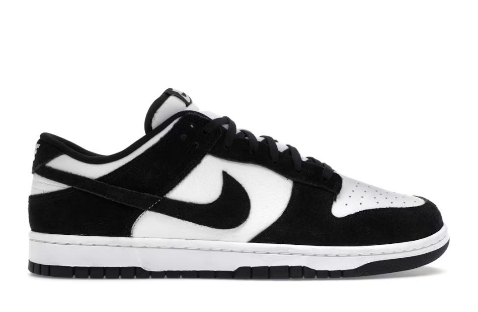 Nike Dunk Low Retro SE Suede Panda SZ 13 MISSING LID