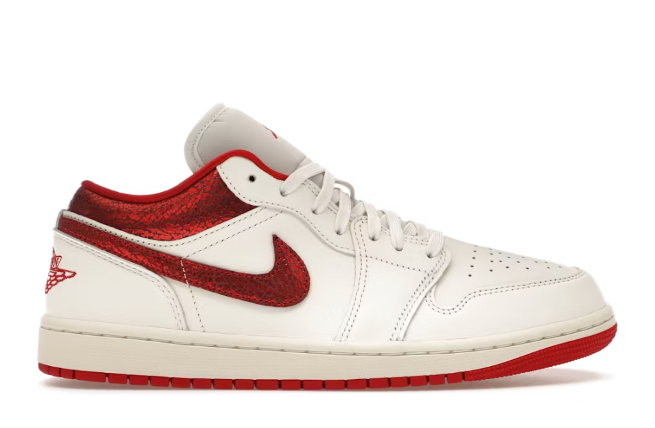 Jordan 1 Low Ruby (Women's) Sz 5.5 (NO BOX LID)