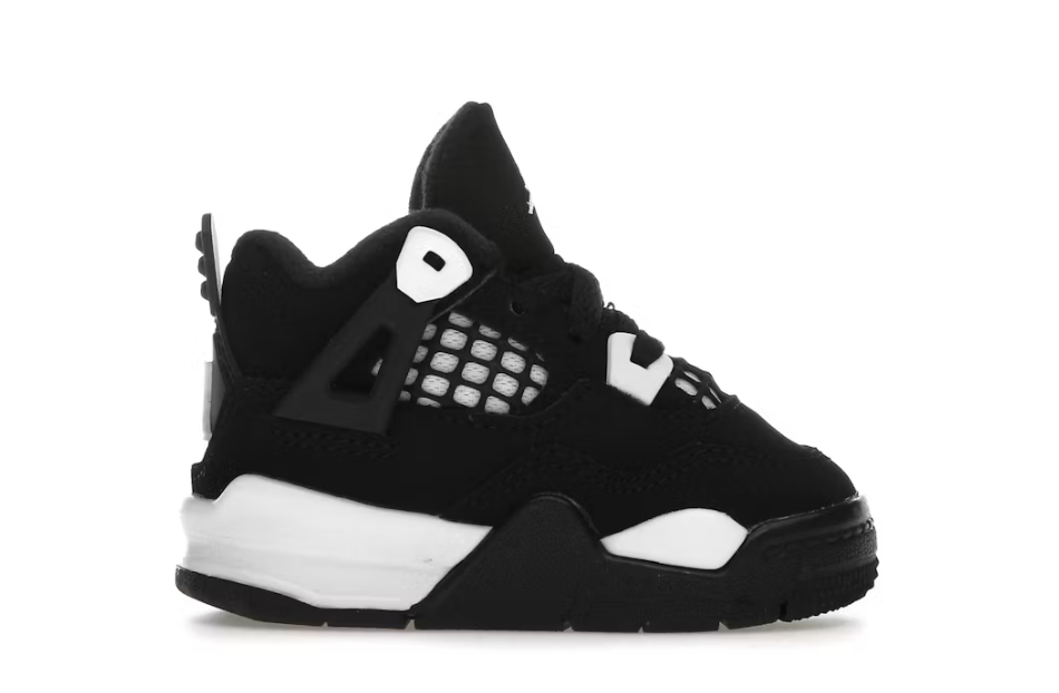 Jordan 4 Retro White Thunder (TD) Sz 7C (NO BOX LID)