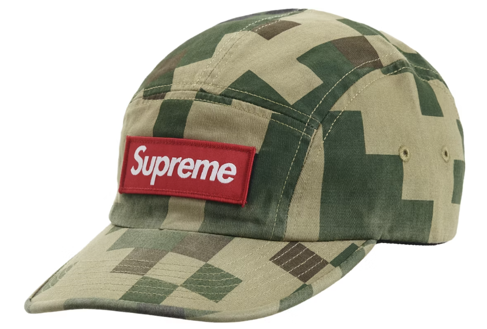 Supreme Military Camp Cap (FW20) Olive Digi Camo