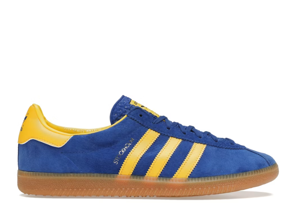 adidas Stockholm City Series Blue Yellow (2021) Sz 10.5