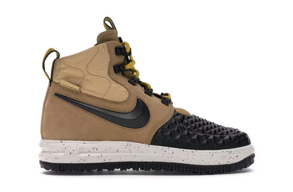 Nike Lunar Force 1 Duckboot Metallic Gold (GS) Sz 6.5