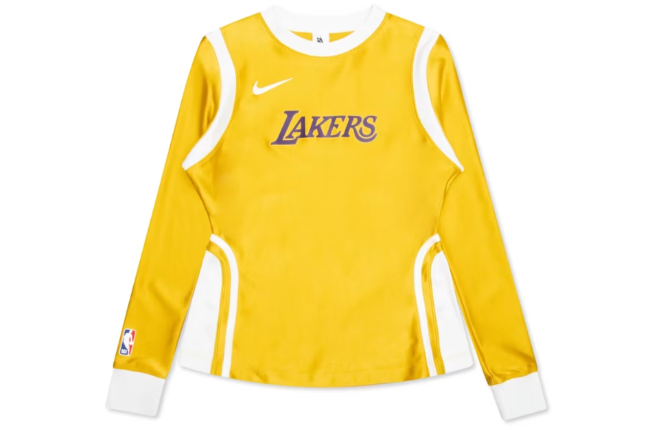 Women's Nike x Ambush Lakers Shirt Gold Sz M