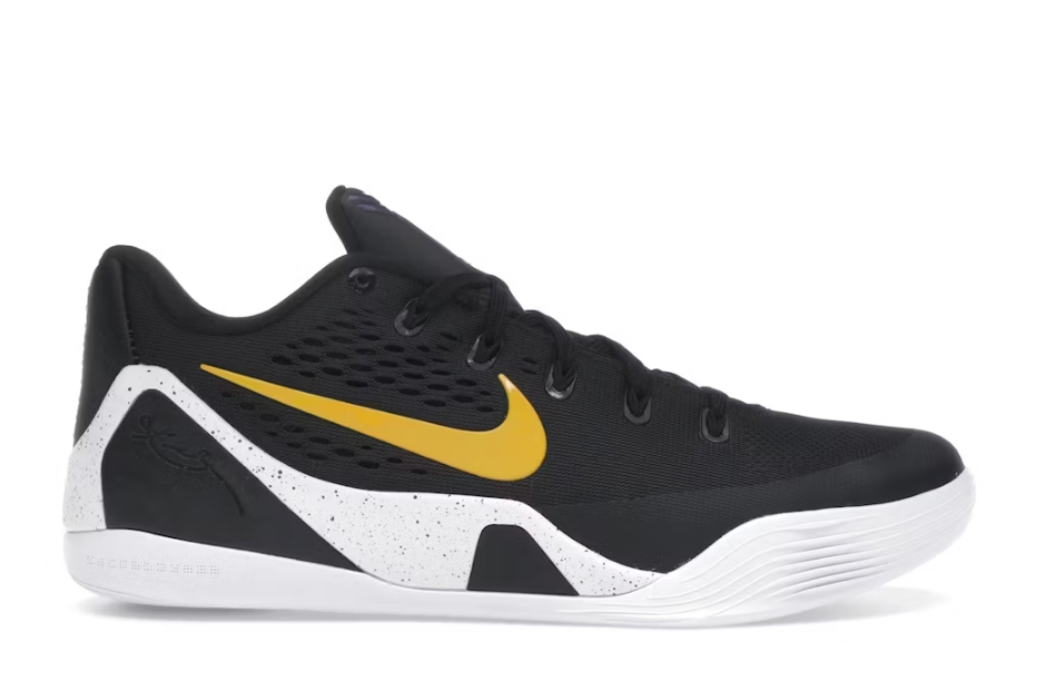 Nike Kobe 9 EM Low Protro TB Black University Gold SZ 11