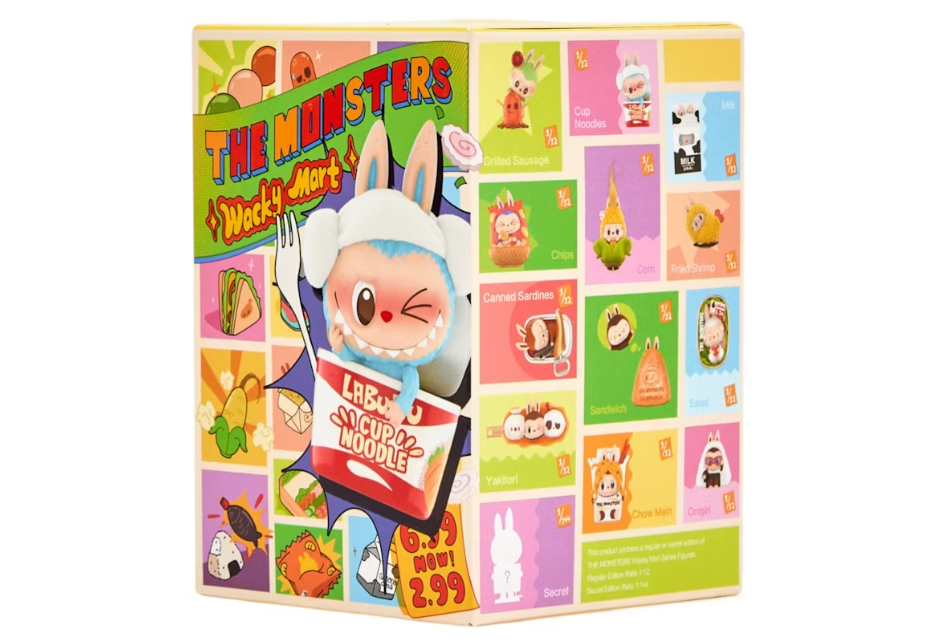 Pop Mart Labubu The Monsters Wacky Mart Series Figure (Single Box)