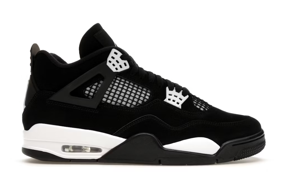 Jordan 4 Retro White Thunder Sz 10.5 USED