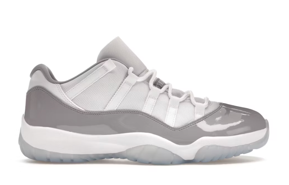 Jordan 11 Retro Low Cement Grey Sz 10.5 USED