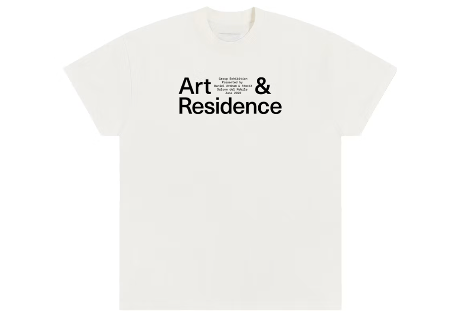 DropX™ Exclusive: Art & Residence by Daniel Arsham: Milan Exhibition Tour Tee Sz XL