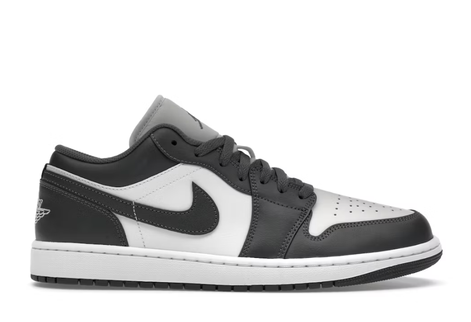 Jordan 1 Low Grey White SZ 10 MISSING LID