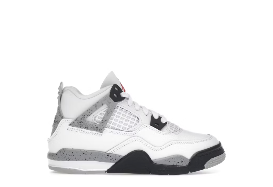 Jordan 4 Retro White Cement (2025) (PS) SZ 12C REP BOX MISSING LID