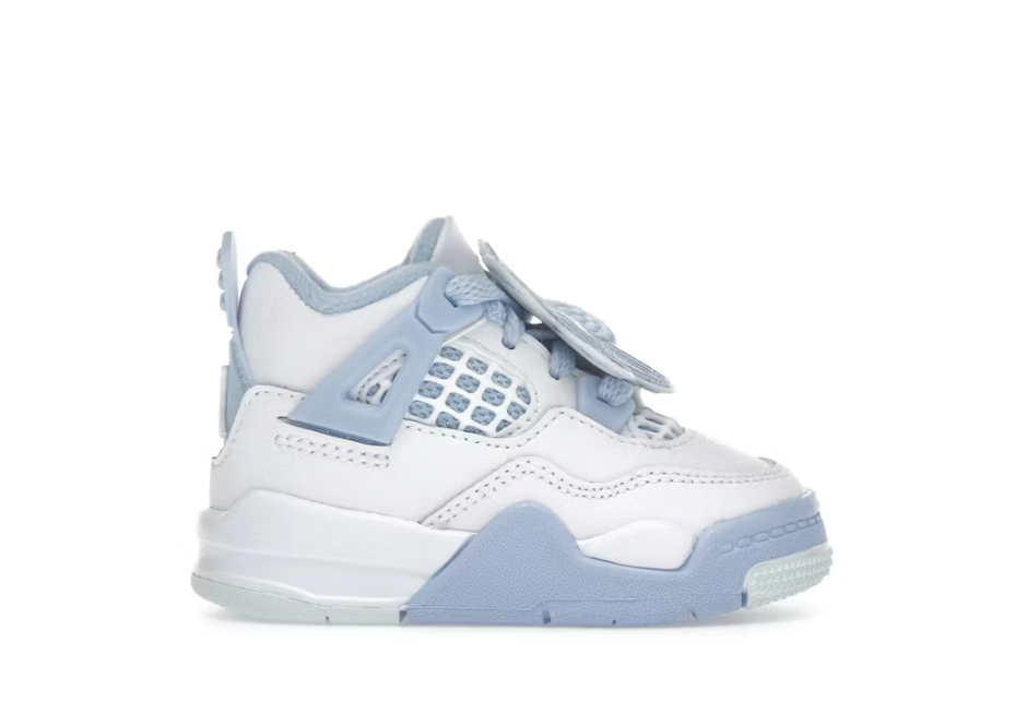 Jordan 4 Retro Forget Me Not (TD) SZ 10C MISSING LID