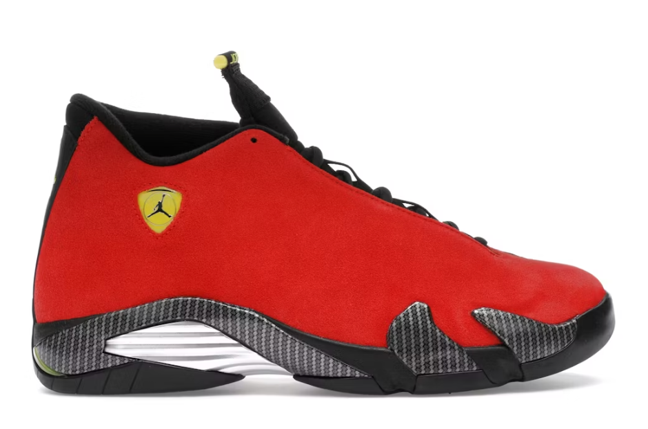 Jordan 14 Retro Ferrari (2025) SZ 11 MISSING LID