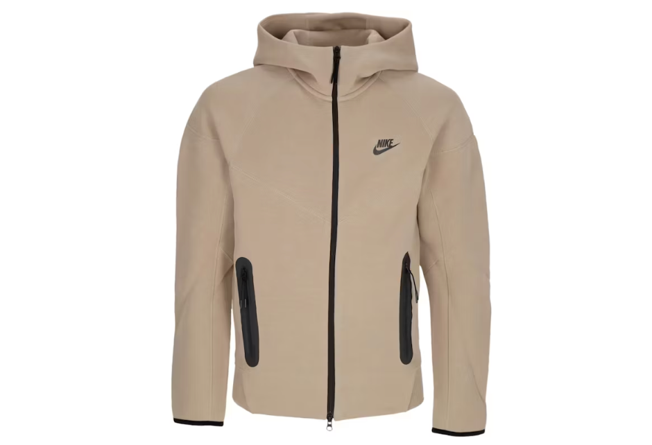 Nike Sportswear Tech Fleece Windrunner Full-Zip Hoodie Khaki/Black SZ XL