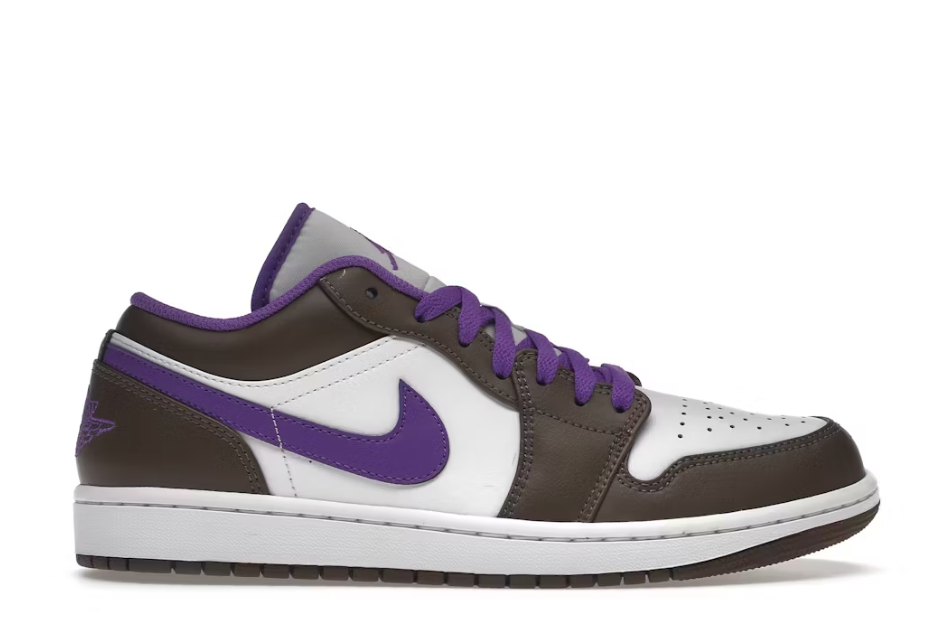 Jordan 1 Low Purple Mocha Sz 10 NO BOX
