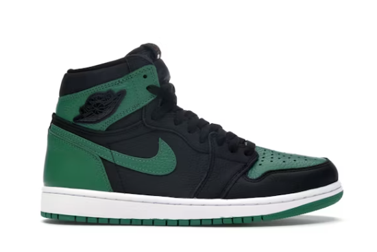 Jordan 1 Retro High Pine Green Black Sz 9.5 MISSING LID
