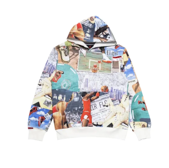 Jordan Brooklyn Fleece "SAIL" Pullover Hoodie SZ XL