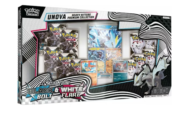 2025 Pokémon Scarlet & Violet Black Bolt & White Flare Unova Heavy Hitters