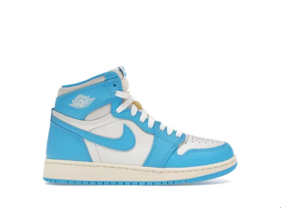 Jordan 1 Retro High OG UNC Reimagined Sz 6Y USED