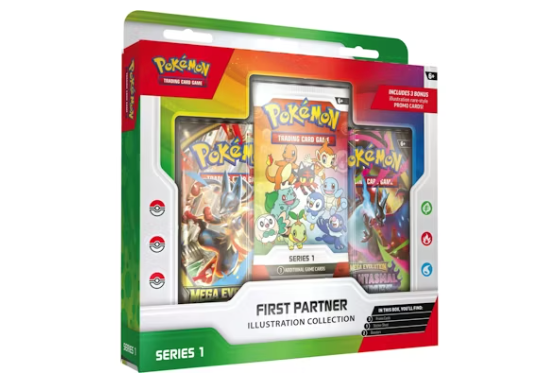 2026 Pokémon First Partner Illustration Collection Series 1 Box