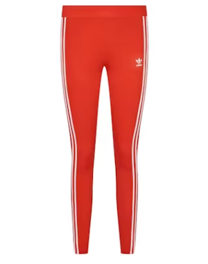 adidas Originals Women's Adicolor 3 Stripes Trefoil Tights Sz M