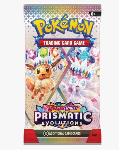 Pokémon S&V Prismatic Evolutions Single Packs