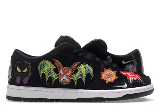 Nike SB Dunk Low Pro QS Neckface SZ 11.5 MISSING LID